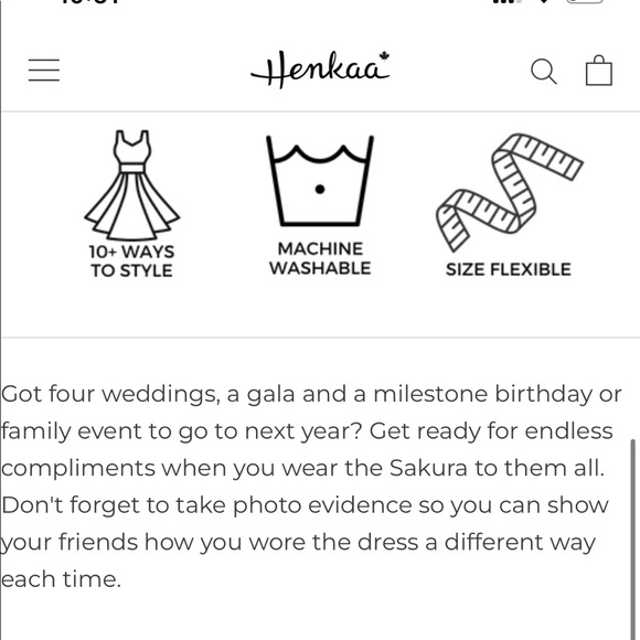 Henkaa dress. ONE SIZE - Picture 7 of 12